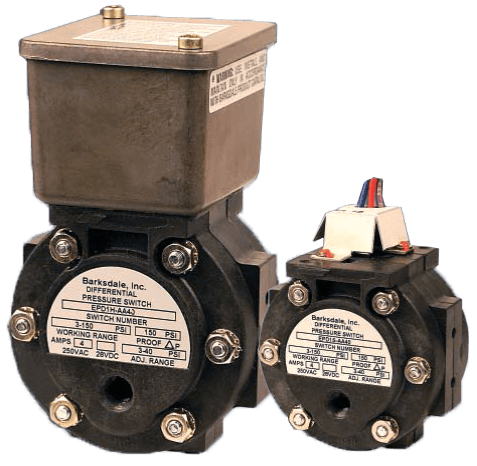 Barksdale Pressure Switch, EPD1S, EPD1H Series